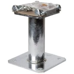 SIMPSON Kit Pied De Poteau à Platine Fixe KIT FIX PPA 150, Hauteur 150 Mm