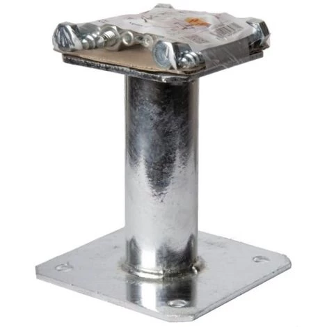 SIMPSON Kit Pied De Poteau à Platine Fixe KIT FIX PPA 150, Hauteur 150 Mm 3 SIMPSON Kit Pied De Poteau à Platine Fixe KIT FIX PPA 150, Hauteur 150 Mm