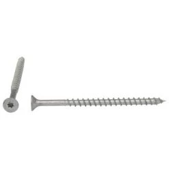 SIMPSON Vis à Tête Fraisée Acier Zingué Empreinte Torx Pour La Fixation De Sabots Et étriers SCRB 5x80 Mm Boîte De 200 Pièces