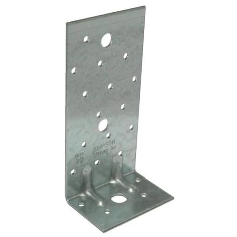 SIMPSON Equerres Mixtes Renforcées, Longueur 75 Mm, Hauteur 100 Mm, Largeur 60 Mm, épaisseur 2,5 Mm, Carton De 25 Pièces 5 SIMPSON Equerres Mixtes Renforcées, Longueur 75 Mm, Hauteur 100 Mm, Largeur 60 Mm, épaisseur 2,5 Mm, Carton De 25 Pièces – Image 3