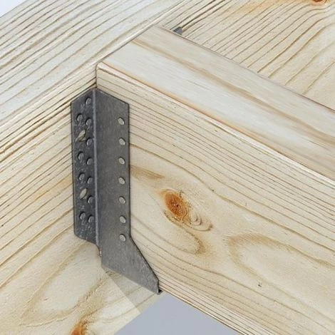 SIMPSON Sabots De Charpente Ailes Extérieures SLE 2 Mm Type 320 51x135x60 Mm Carton De 40 Pièces 6 SIMPSON Sabots De Charpente Ailes Extérieures SLE 2 Mm Type 320 51x135x60 Mm Carton De 40 Pièces – Image 4