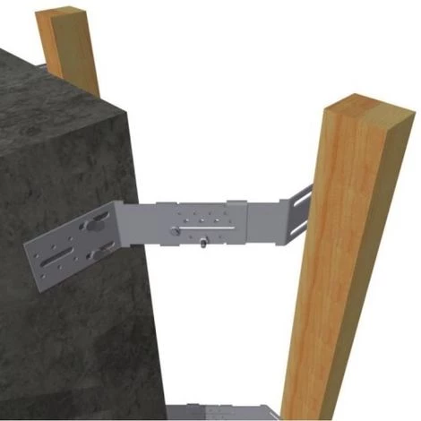 SIMPSON Equerre AB45C Pour Angle Sortant, Carton De 20 Pièces 6 SIMPSON Equerre AB45C Pour Angle Sortant, Carton De 20 Pièces – Image 4