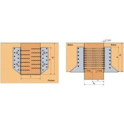 SIMPSON Sabots De Charpente à Ailes Intérieures Type SAI 200, Carton De 50 Sabots 10 SIMPSON Sabots De Charpente à Ailes Intérieures Type SAI 200, Carton De 50 Sabots -SIMPSON Soldes Magasin 19066344 4