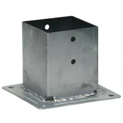 SIMPSON Pied De Poteau Carré A Boulonner 70x70ep 2 Mm