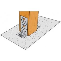 Equerre Perforée Renforcée Acier 90 X 150 X 65 - SIMPSON -SIMPSON Soldes Magasin 2119604 3