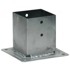 SIMPSON Pied De Poteau Carré à Boulonner 120 X 120