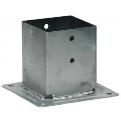 SIMPSON Pied De Poteau Carré à Boulonner 200x200