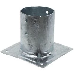 SIMPSON Pied Poteau Rond A Boulonner Diam 120