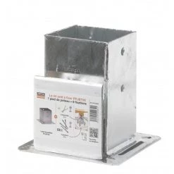 SIMPSON Kit De Fixation Complet Pour Poteau Carré De 90mm