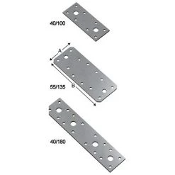 SIMPSON Connecteur Plat FLV40/100 SST (Par 100)