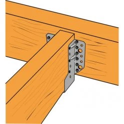 SIMPSON Sabot De Charpente à Ailes Extérieures SBE Largeur 64mm -SIMPSON Soldes Magasin 3093711 4
