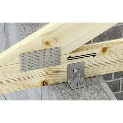 SIMPSON Équerre Renforcée Acier Pré-galvanisé E14/2 -SIMPSON Soldes Magasin 3110635 5