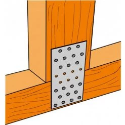 SIMPSON Plaque Perforée NP15/80/220 - 39 Trous Ø5 -SIMPSON Soldes Magasin 3110655 3