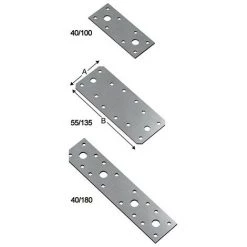 SIMPSON Connecteur Plat FLV55/135 SST (Par 100)