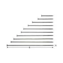 SIMPSON Clou De Chevron SN, Galvanisé 6,0x 300 (Par 50)