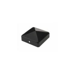 SIMPSON Chapeau Pyramide Noir Pour Poteau Bois - 9x9