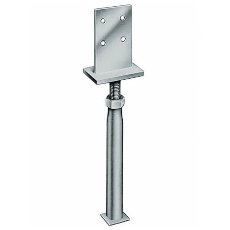 SIMPSON Pied De Poteau PVIG/PVIBG 60x90x10mm Acier Galvanisé - A Sceller 3 SIMPSON Pied De Poteau PVIG/PVIBG 60x90x10mm Acier Galvanisé - A Sceller
