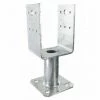 SIMPSON Pied De Poteau En U Sur Platine PPUP - Dimensions: 70 Mm