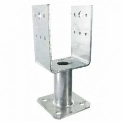 SIMPSON Pied De Poteau En U Sur Platine PPUP - Dimensions: 70 Mm
