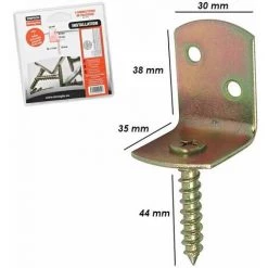 4 Connecteurs De Palissade Acier - SIMPSON -SIMPSON Soldes Magasin 4264664 3