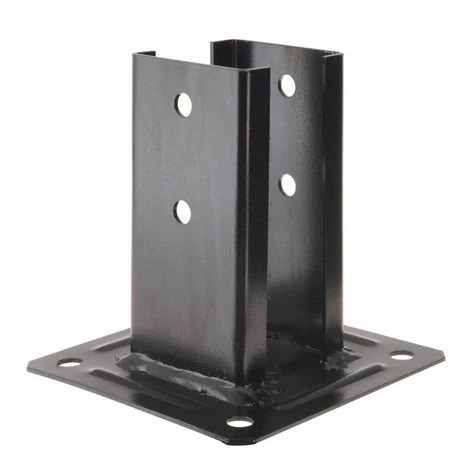 SIMPSON Kit Pour Poteau Carré Noir - 7x7 + Chapeau 3 SIMPSON Kit Pour Poteau Carré Noir - 7x7 + Chapeau