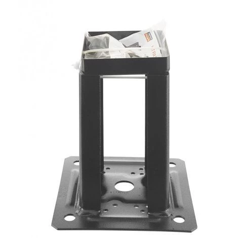 SIMPSON Kit Pour Poteau Carré Noir - 7x7 + Chapeau 4 SIMPSON Kit Pour Poteau Carré Noir - 7x7 + Chapeau – Image 2