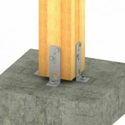 SIMPSON Pied De Poteau De Jardin Réglable En Largeur -SIMPSON Soldes Magasin 4744068 3