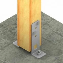 SIMPSON Pied De Poteau De Jardin Réglable En Largeur -SIMPSON Soldes Magasin 4744068 4