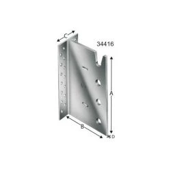SIMPSON Etrier 4-rangées BT4-120-B SST (Par 25)