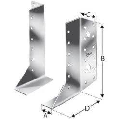 SIMPSON Sabot De Charpente 2 Parties BSN2P30/182-B SST (Par 20)