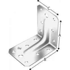 SIMPSON Connecteur D'angle ACR10520 SST (Par 50)