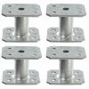SIMPSON Lot De 4 Pieds De Poteau De Petite Dimension PPMINI70 -SIMPSON Soldes Magasin 56641533 1