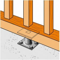 SIMPSON Lot De 4 Pieds De Poteau De Petite Dimension PPMINI70 7 SIMPSON Lot De 4 Pieds De Poteau De Petite Dimension PPMINI70 -SIMPSON Soldes Magasin 56641533 3