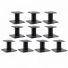 Lot De 10 Pieds De Poteau Fixes Finition Noire PPA100PB SIMPSON 2 Lot De 10 Pieds De Poteau Fixes Finition Noire PPA100PB SIMPSON -SIMPSON Soldes Magasin 56641545 1