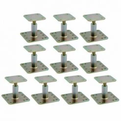 Lot De 10 Pieds De Poteau Réglables APRN100/150 SIMPSON
