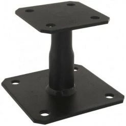 Lot De 4 Pieds De Poteau Réglables Finition Noire APB100/150PB SIMPSON -SIMPSON Soldes Magasin 56641552 2