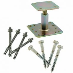 Lot De 4 Pieds De Poteau Réglables APRN100/150 + Kits Fixations SIMPSON 7 Lot De 4 Pieds De Poteau Réglables APRN100/150 + Kits Fixations SIMPSON -SIMPSON Soldes Magasin 56641554 2