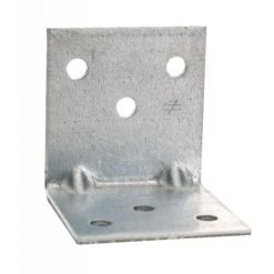 SIMPSON Equerres Dassemblage Acier Galvanisé épaisseur 2 Mm 60x70x50 Mm Boîte De 100 Pièces