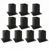 Lot De 10 Pieds De Poteau Carrés De Jardin - Finition Noire PPJBT70PB SIMPSON 1 Lot De 10 Pieds De Poteau Carrés De Jardin - Finition Noire PPJBT70PB SIMPSON -SIMPSON Soldes Magasin 57814553 1