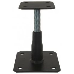 Lot De 10 Pieds De Poteau Réglables Finition Noire APB100/150PB + Kits Fixations SIMPSON -SIMPSON Soldes Magasin 58390010 4